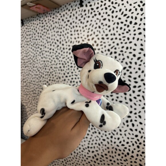 Disney Bean Bag Plush - JEWEL (101 Dalmatians) (8 inch) - Mint w/Tag - Picture 1 of 3